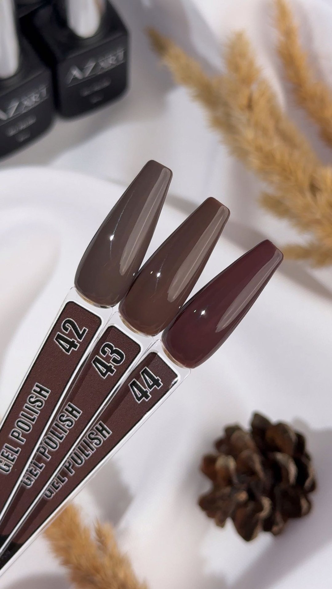 Azart Professional гель-лак Brown color gel 44 камуфлирующее 8 мл купить,NaN