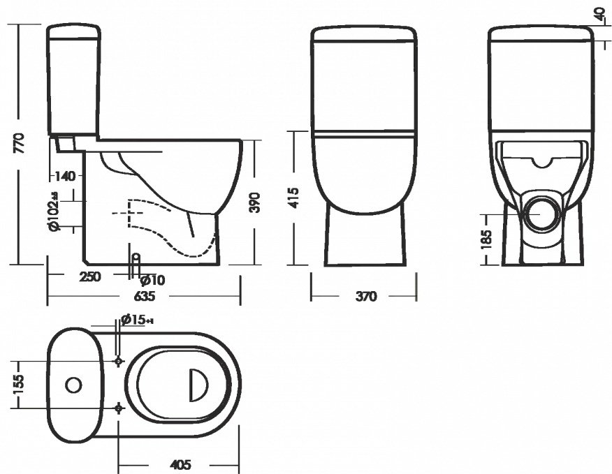Унитаз Sanita Luxe WC.CC/Art/2-P/WHT.G/S1, санфарфор купить,56490