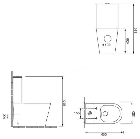 Унитаз Kabinkakz_K0000353789, санфарфор купить,134400
