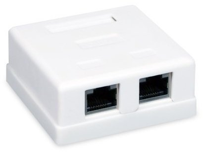 Компьютерная розетка (RJ45) SHIP A170, белый купить,NaN