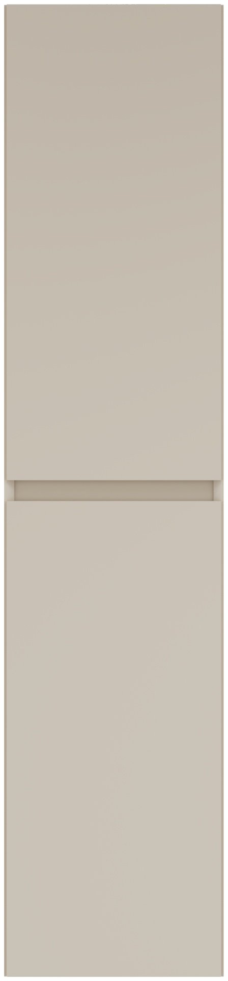 Шкаф-пенал навесной KABINKA.KZ VSC-2CL150, 35x30x150 см, бежевый купить,NaN