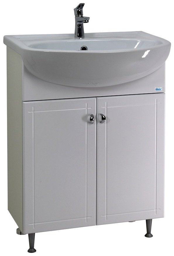 Тумба с раковиной Lindis Троя 50 K0000110929, 48x82x30 см, белый