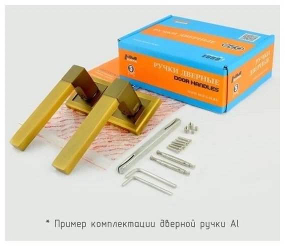 НОРА-М ручка на розетке 2 шт, AL 111К графит