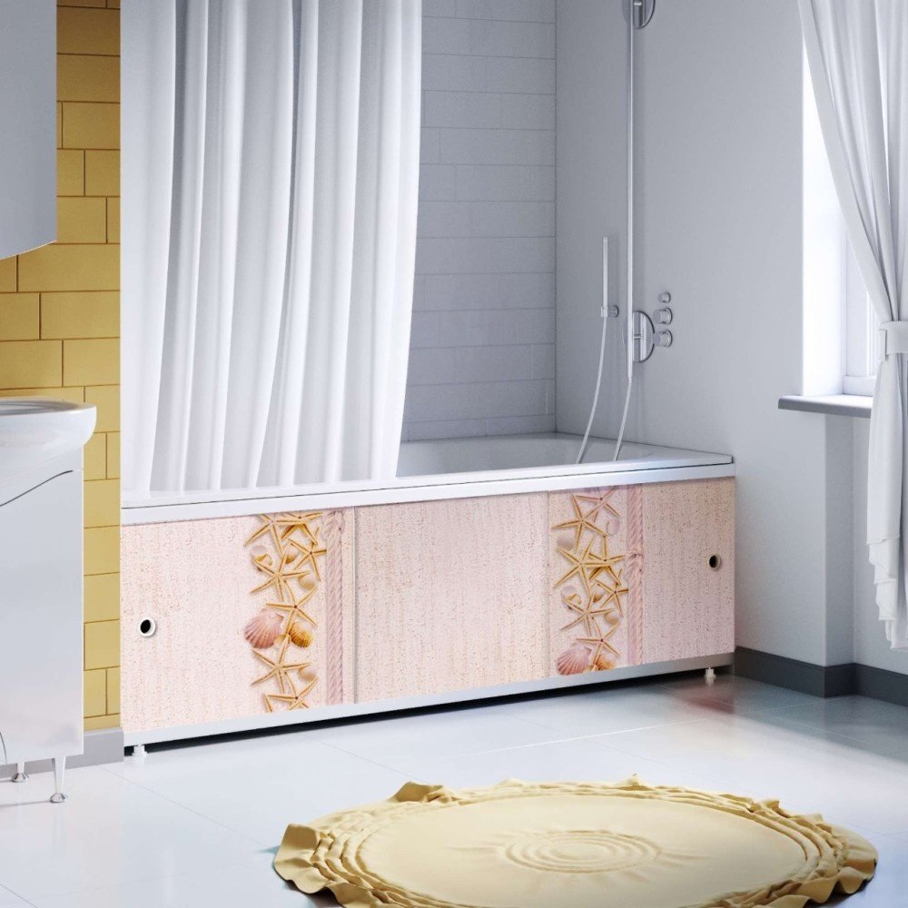 Экран для ванны Kabinkakz_K0000342986 148x53.5 см на ножках купить,30000