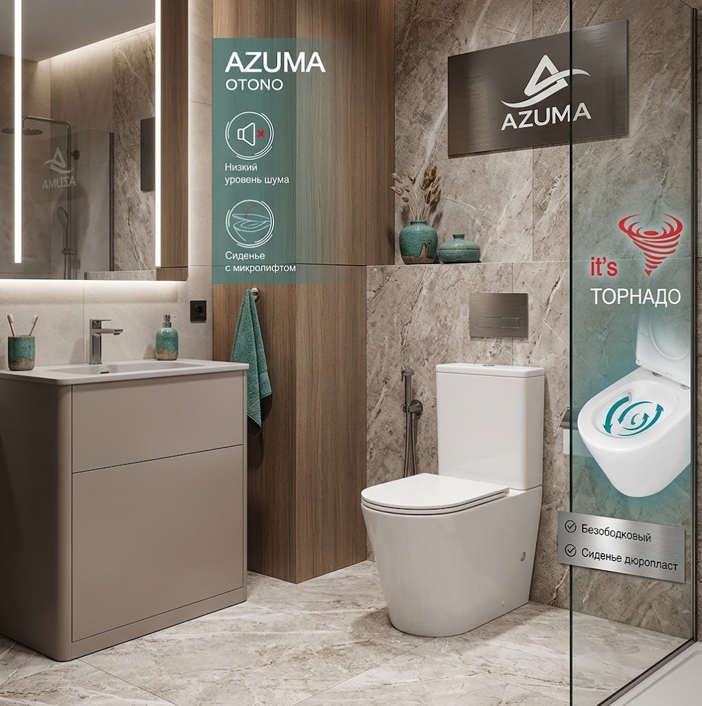 Унитаз-компакт Kabinkakz_K0000353791, санфарфор купить,185000