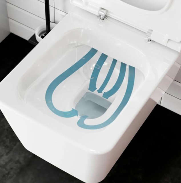 Унитаз Hansgrohe 60194450, санфарфор