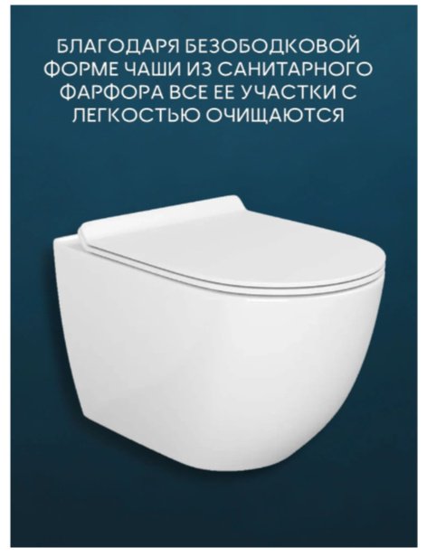 Унитаз BAU Вента, санфарфор купить,NaN