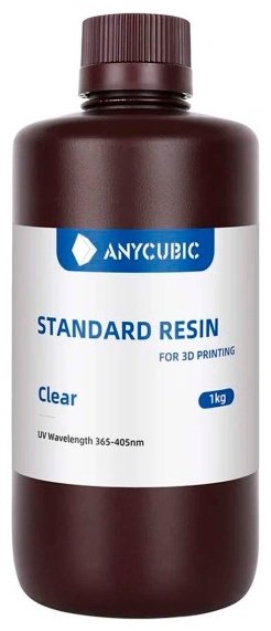 Фотополимерная смола Anycubic Standard Resin SPTCL-104E 1 л прозрачный