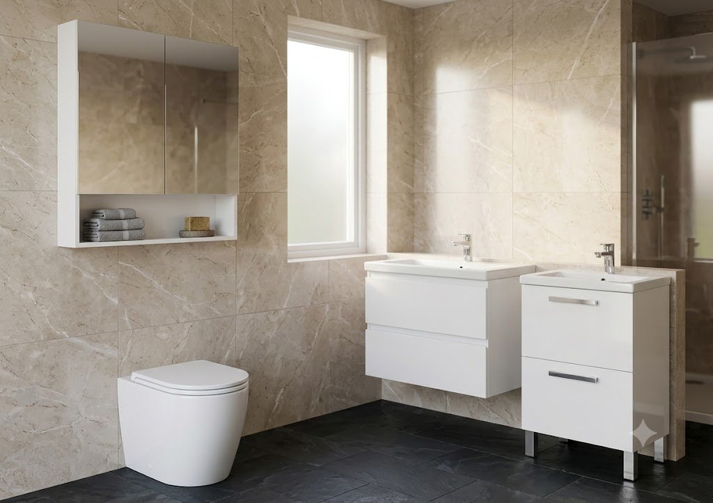 Тумба без раковины KABINKA.KZ MELAR 60, 59.4x80.5x44.2 см, белый купить,NaN