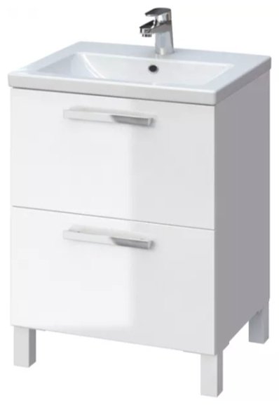 Тумба без раковины KABINKA.KZ MELAR 60, 59.4x80.5x44.2 см, белый купить,NaN