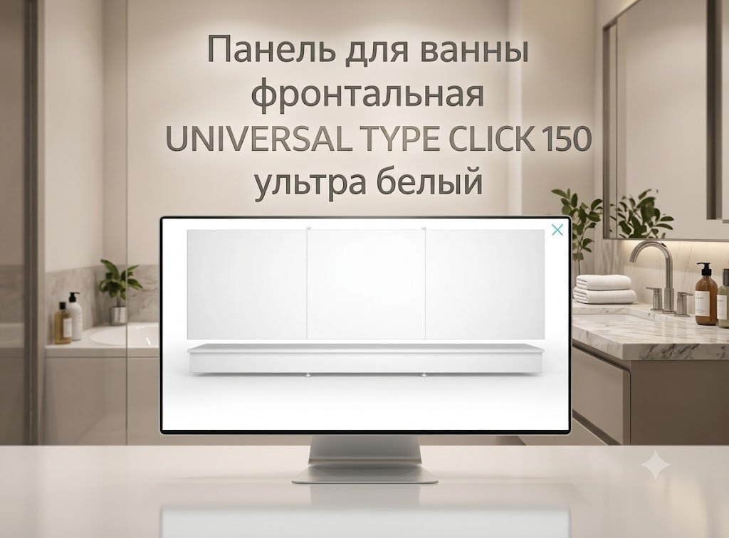 Экран для ванны Kabinkakz_K0000342939 150x54 см на ножках купить,65700