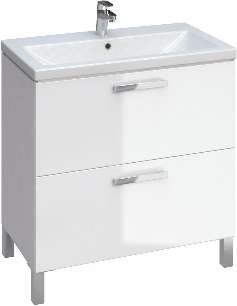 Тумба с раковиной KABINKA.KZ B-SU-MEL-CM60, 79x80.5x44.2 см, белый - ForteMarket Тумба с раковиной KABINKA.KZ B-SU-MEL-CM60, 79x80.5x44.2 см, белый купить,NaN