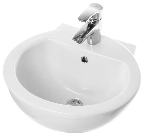 Раковина Sanita Luxe Art Luxe SL400001 универсальная полукруглая 48, фарфор купить,20690