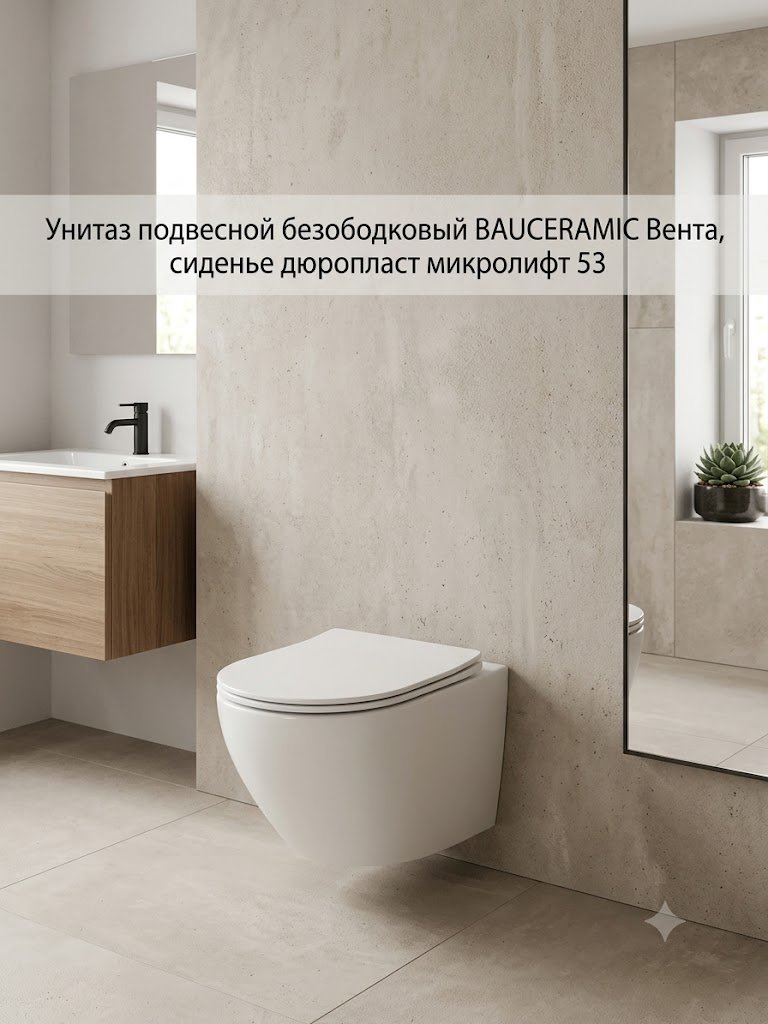 Унитаз BAU Вента, санфаянс купить,NaN