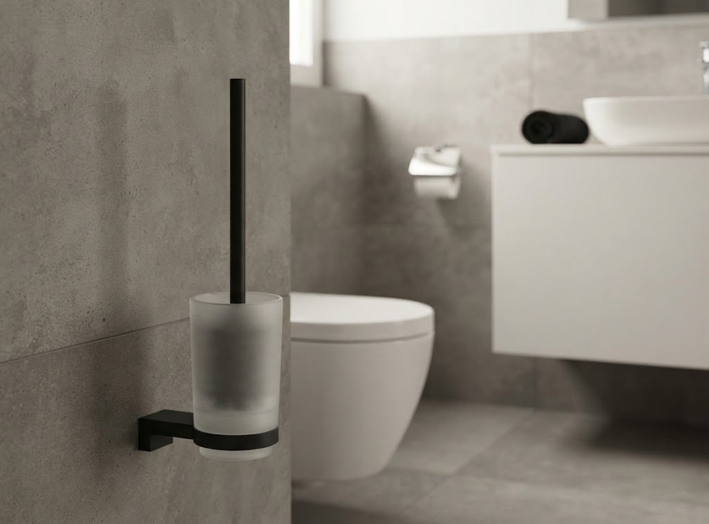 Ершик Hansgrohe AddStoris S 41782670, стекло, металл