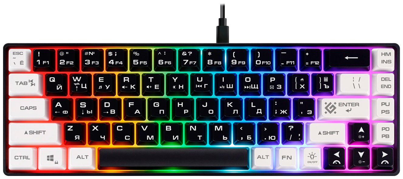 Клавиатура Defender Aris GK-349 (45344) черный купить,NaN
