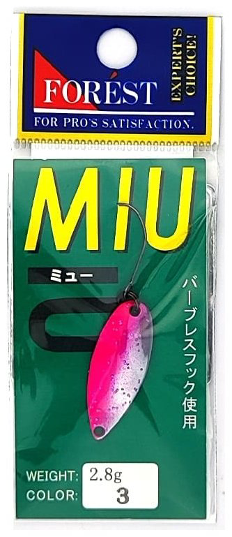 Блесна FOREST MIU 1 шт купить,NaN