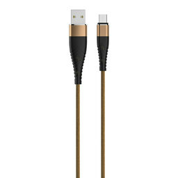 Кабель Olmio Solid USB 2.0 Type-C коричневый