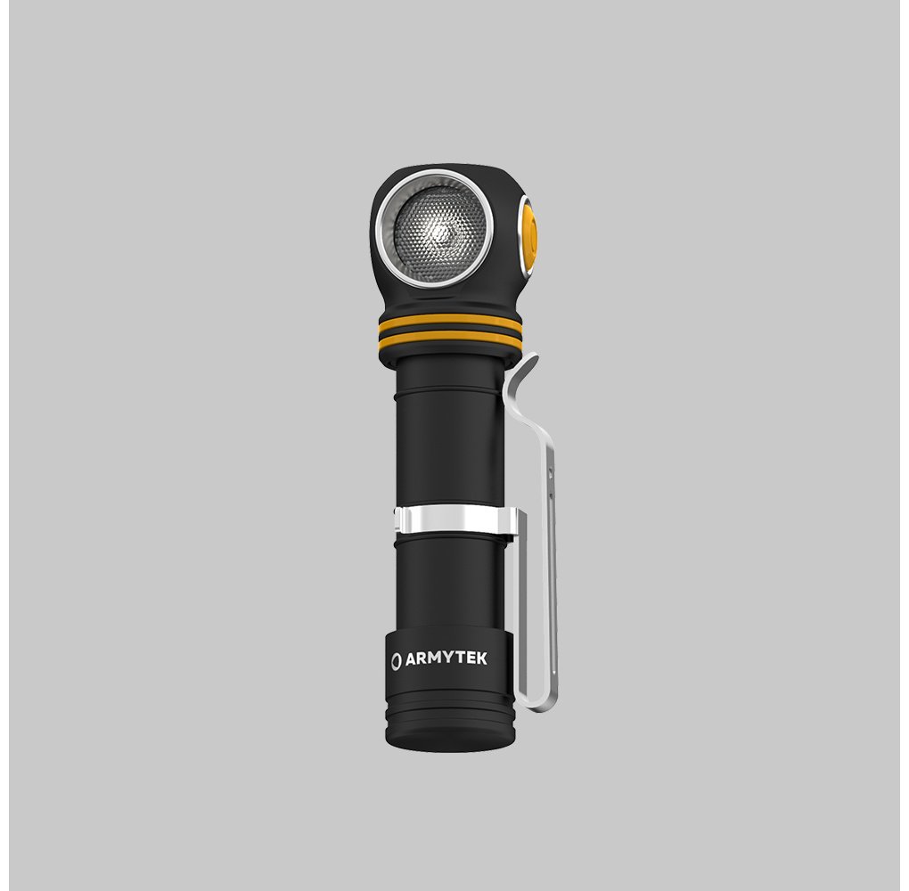Armytek Фонарь Armytek Elf C2 USB-C Теплый F05103W налобный черный