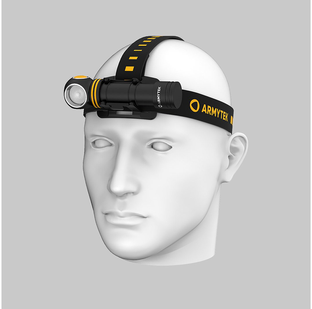 Armytek Фонарь Armytek Elf C2 USB-C Теплый F05103W налобный черный купить,40560