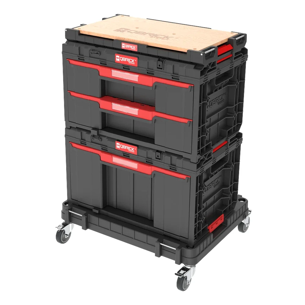 Ящик Qbrick System One Workshop Drawers Set 6 62.5x50.3x16см купить,179900