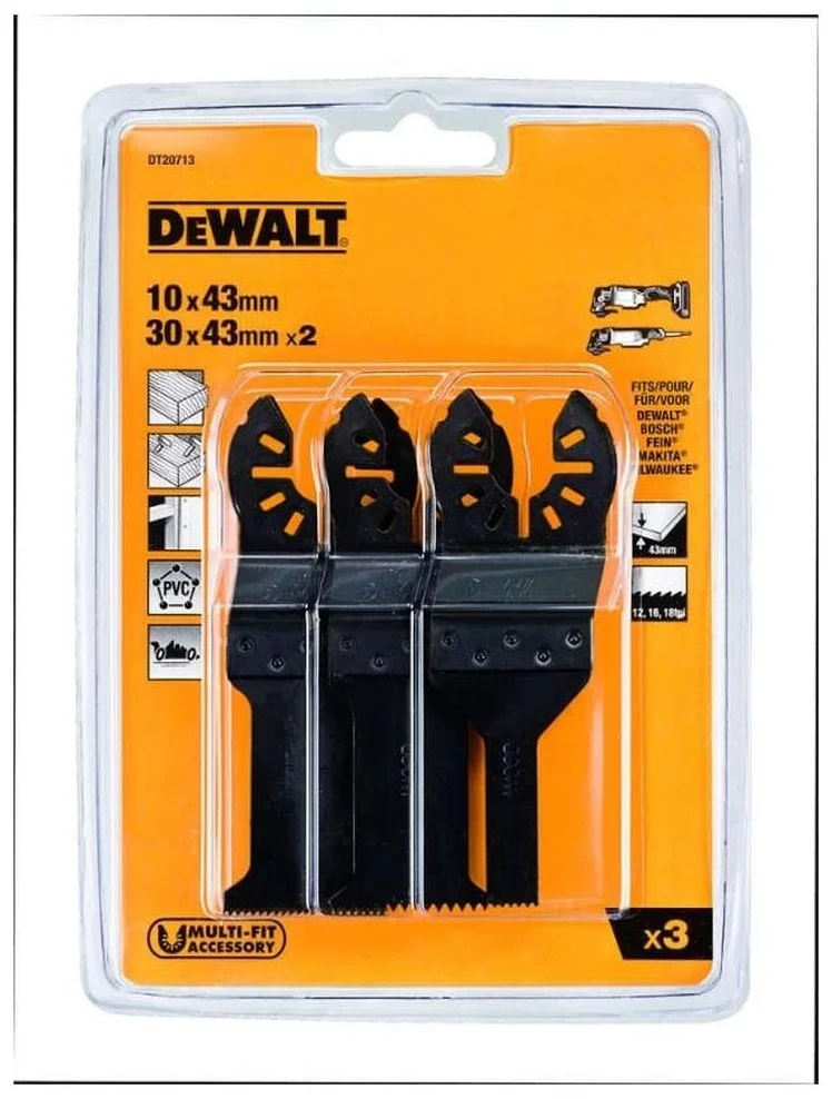 Набор насадок DeWalt DT20713-QZ 3шт купить,10450