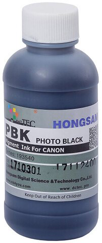 Чернила пигментные DCTec Hongsam Photo 200 мл черные купить,NaN