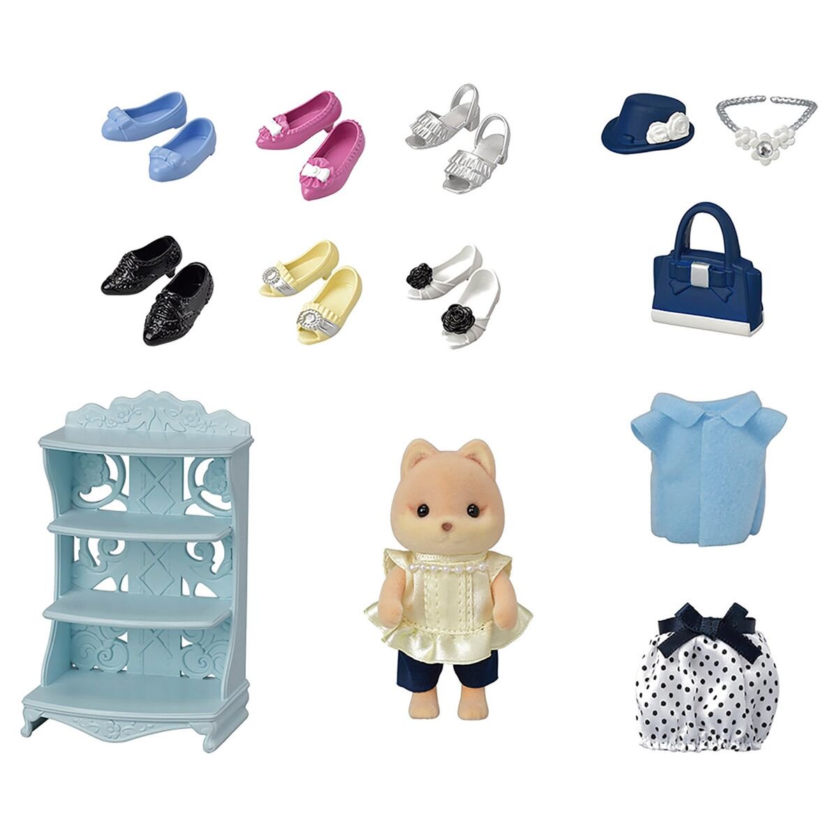 Игровой набор Sylvanian Families Карамельная собачка модница и ее гардероб 5541 купить,NaN