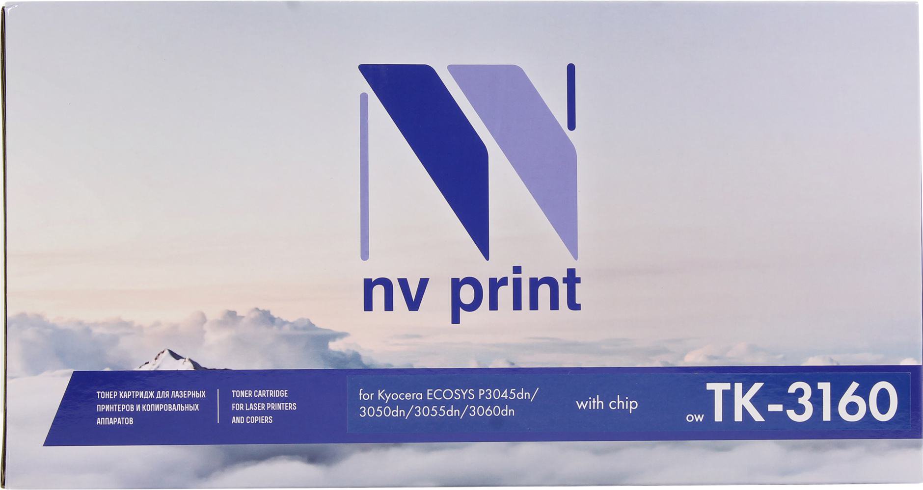 Тонер-картридж NV-Print TK-3160 совместимый купить,NaN