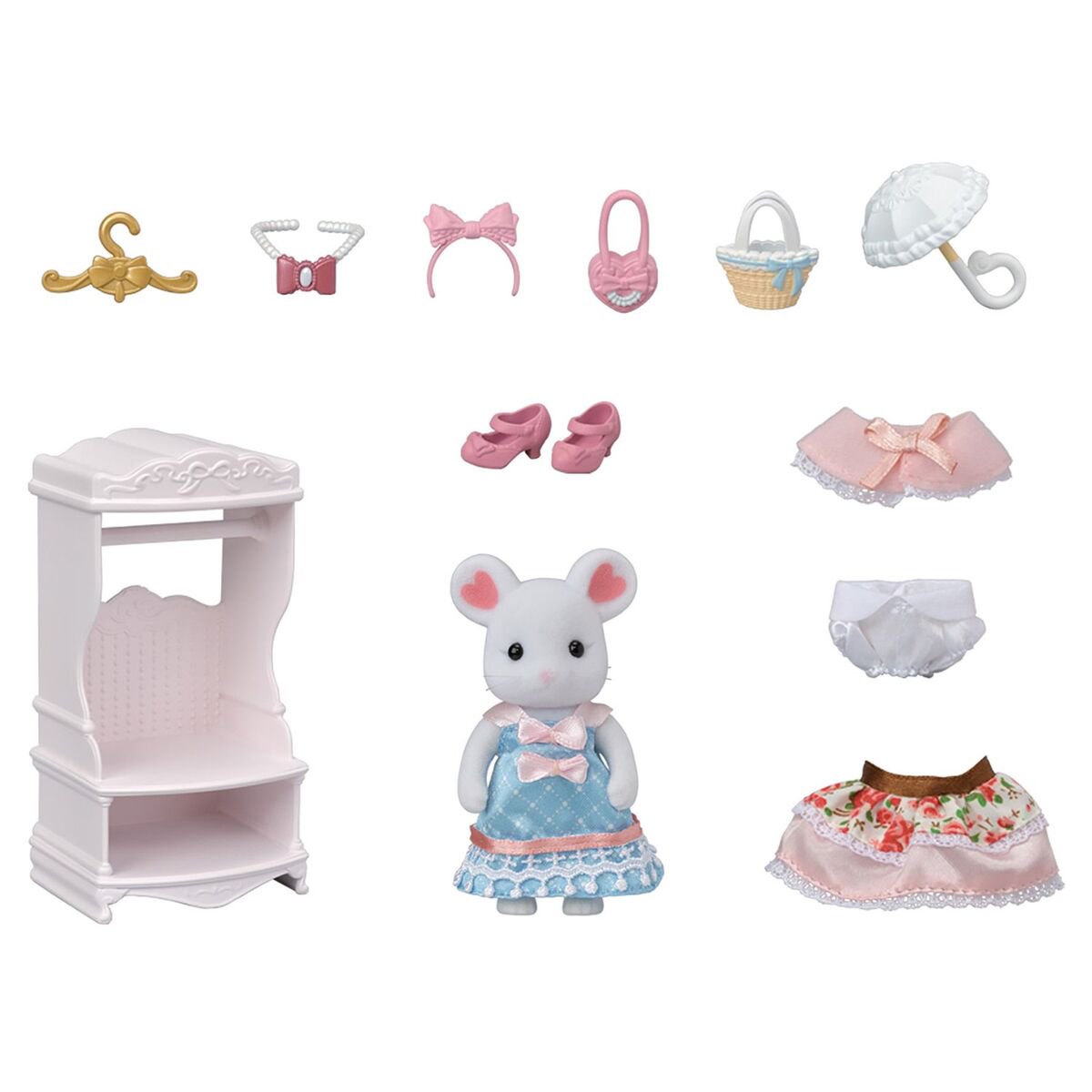 Игровой набор Sylvanian Families Зефирная мышка модница и ее гардероб 5540 купить,NaN