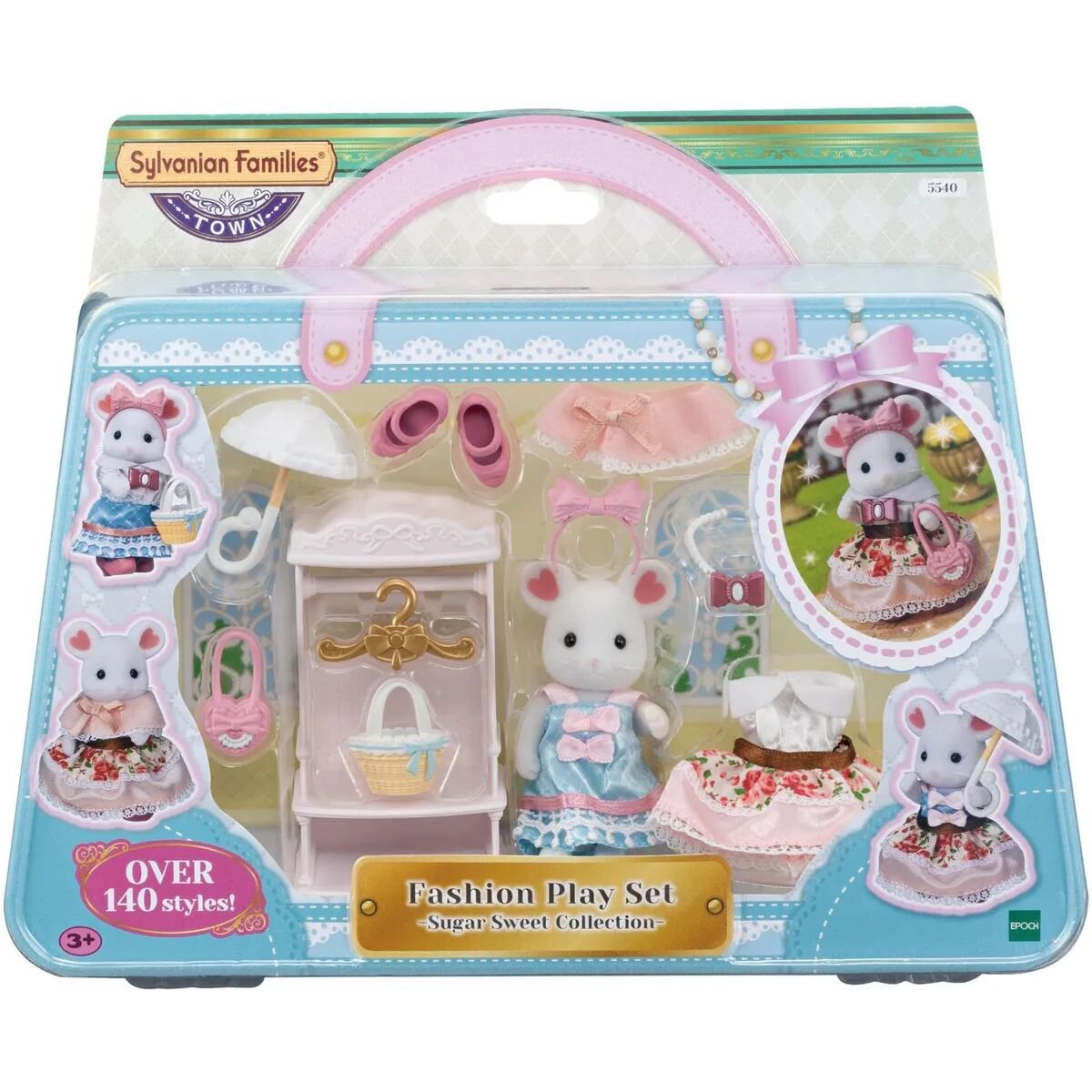Игровой набор Sylvanian Families Зефирная мышка модница и ее гардероб 5540 купить,NaN