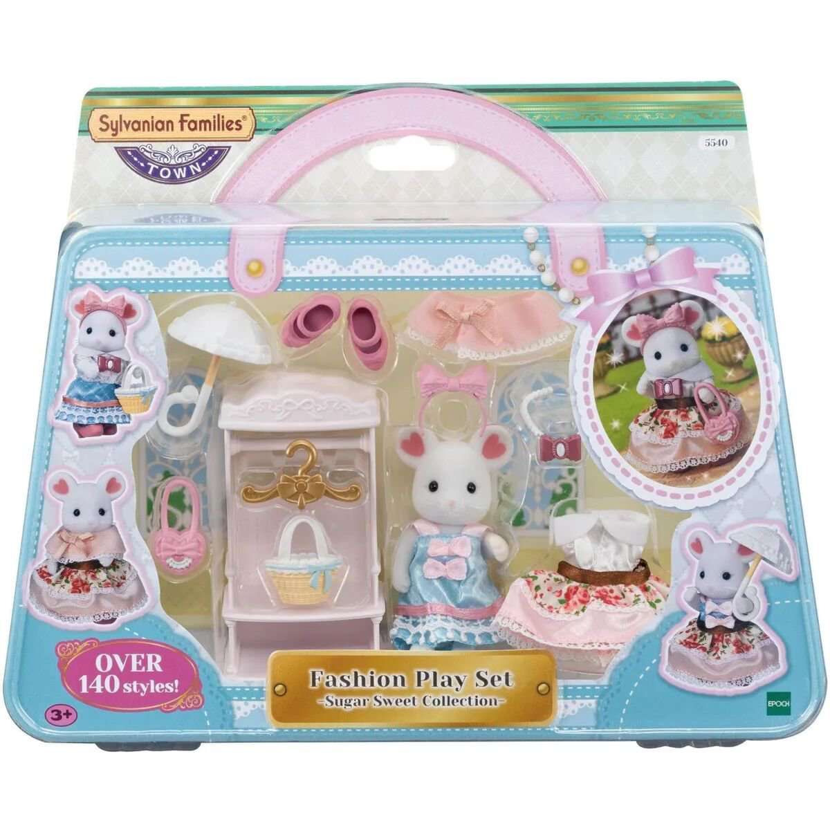 Игровой набор Sylvanian Families Зефирная мышка модница и ее гардероб 5540 купить,NaN