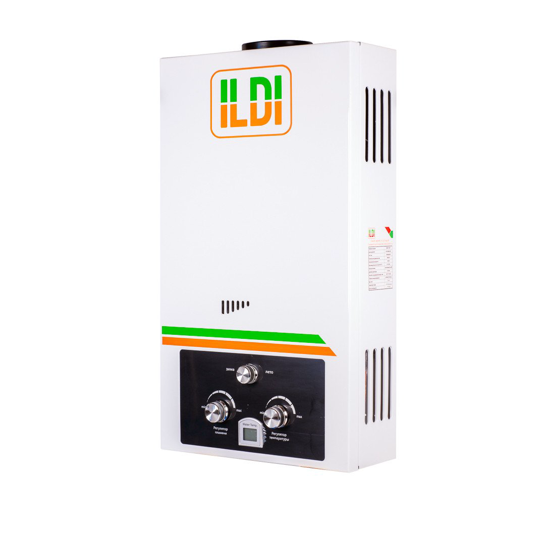 Газовый водонагреватель ILDI JSD20 10л белая купить,NaN