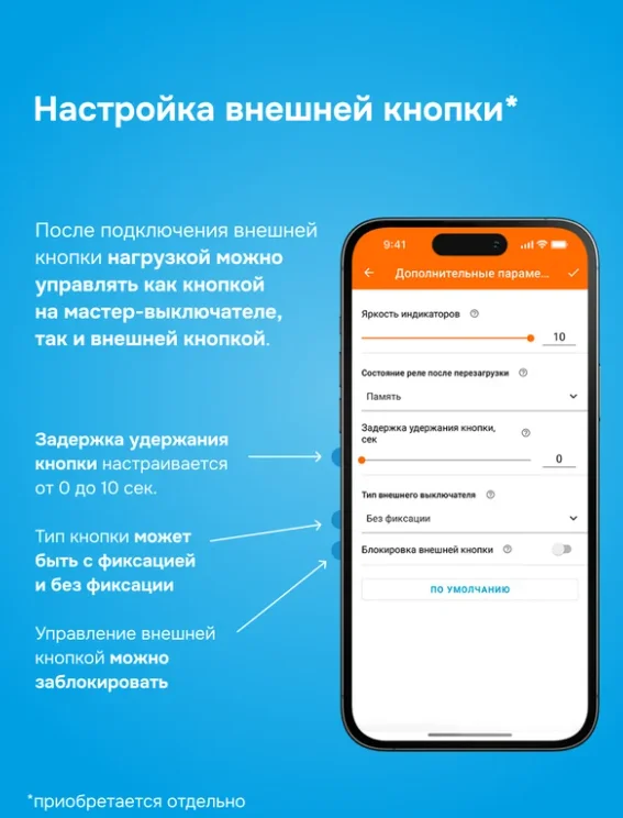 Мастер-выключатель Welrok MS-63 белый купить,30765