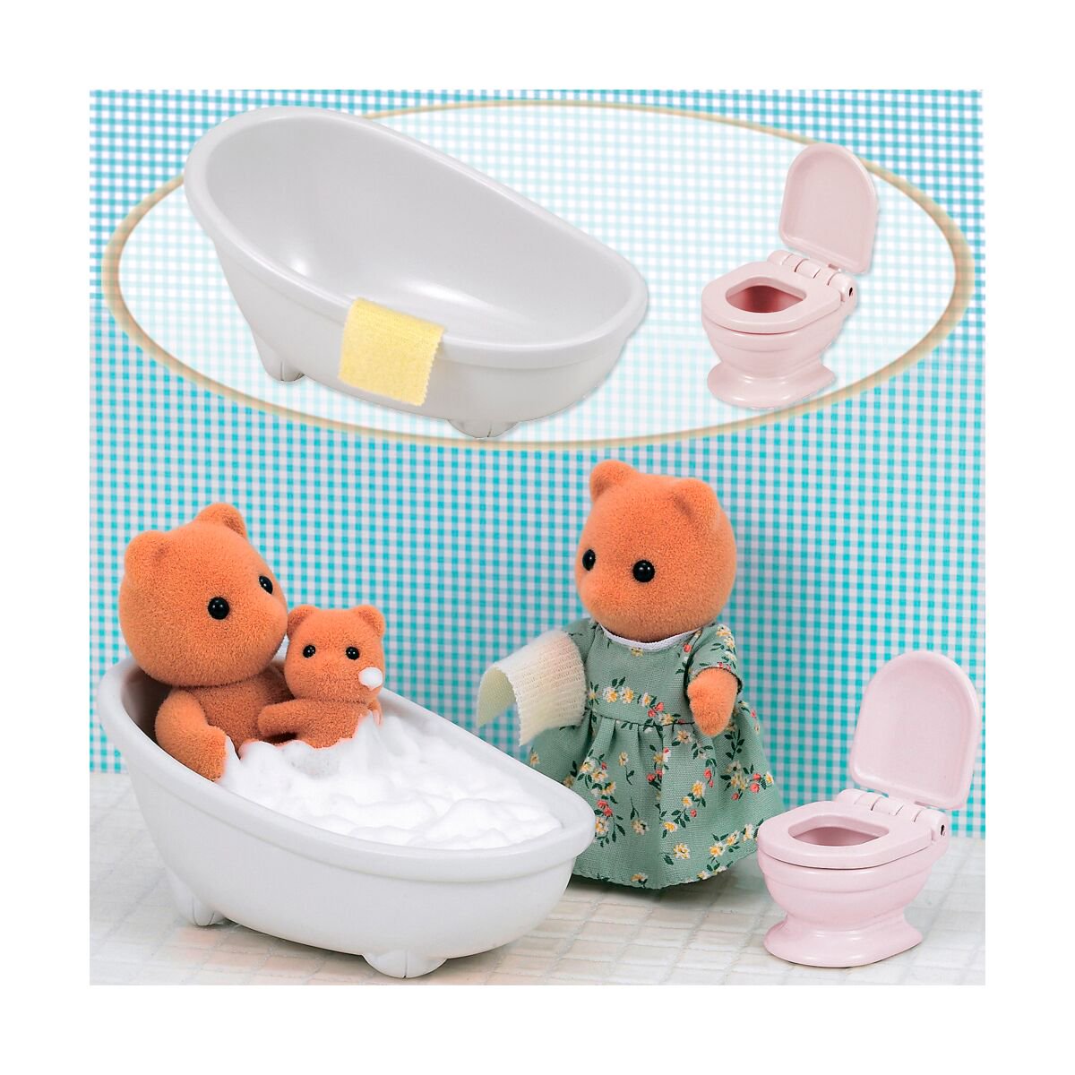 Игровой набор Sylvanian Families Ванна и туалет 5148 купить,NaN
