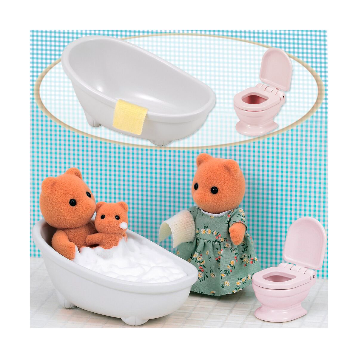 Игровой набор Sylvanian Families Ванна и туалет 5148 купить,NaN