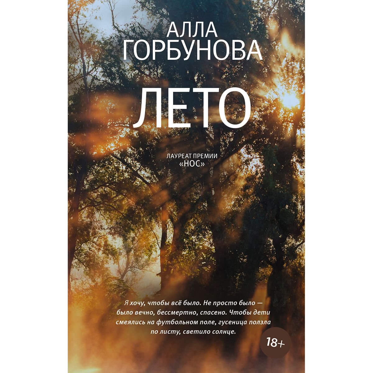 Современная проза Горбунова А. Лето купить,NaN