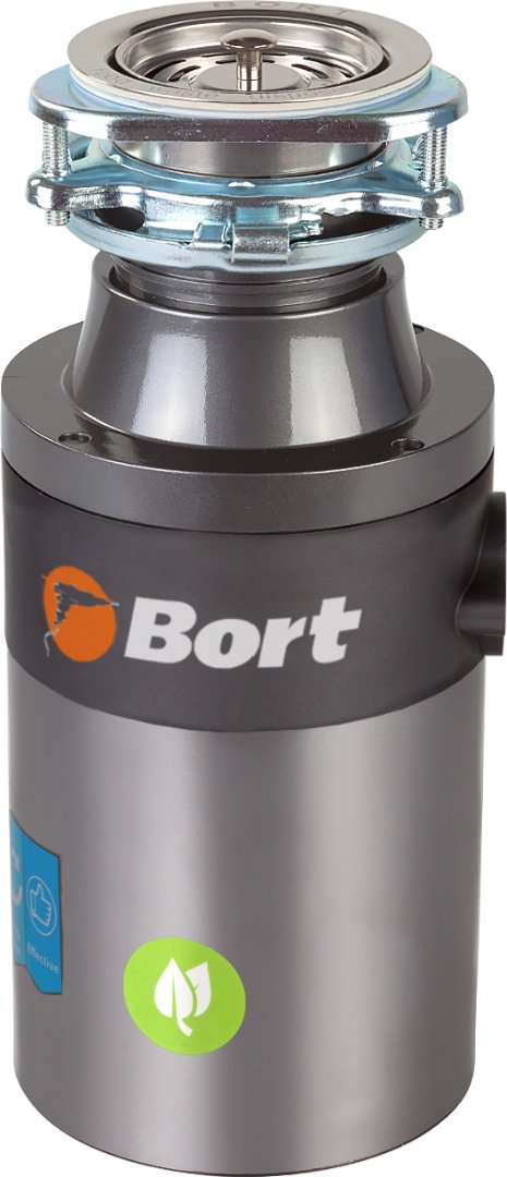 Измельчитель отходов Bort Titan 4000 Plus серый