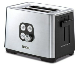 Тостер Tefal TT420D30 черно-серебристый
