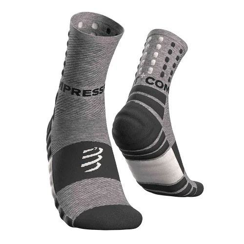 Носки Compressport Shock absorb XU00006B-101 серые 45-48