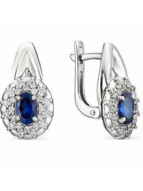 Серьги Алькор 02-0895_0ГТС-00  купить,NaN