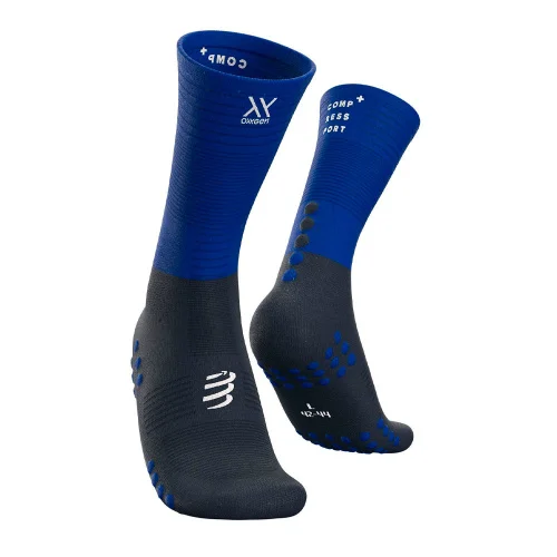 Носки Compressport Mid Compression XU00005B-512 синие 39-41