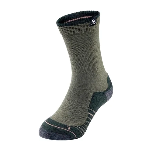 Носки Kailas Mid cut trekking socks KH2301102- 11454 зеленые L купить,NaN