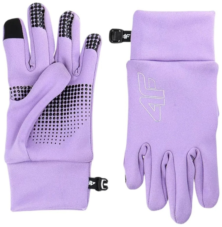 Перчатки 4F JR Sportstyle 4FJWAW24AGLOU068-52S фиолетовый L-XL купить,NaN