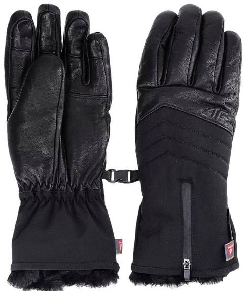 Перчатки 4F Skiing 4FWAW24AFGLF148-20S черные M купить,NaN