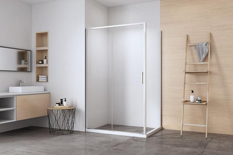 Душевое ограждение KABINKA.KZ двухстенное AE65-160x90-CT, 900х1900 мм