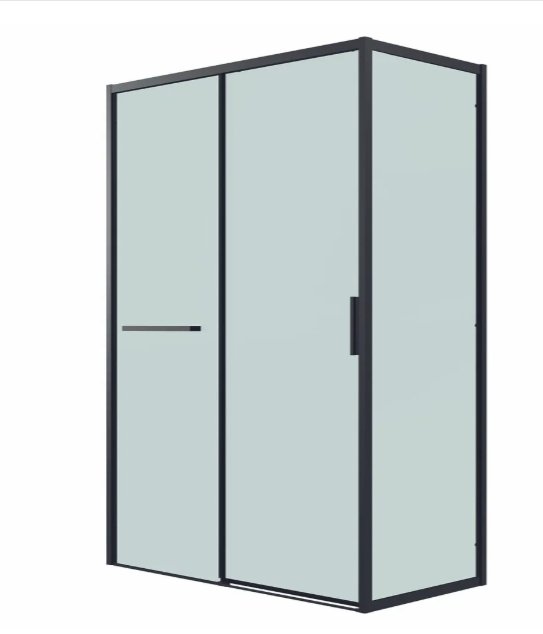 Душевое ограждение KABINKA.KZ двухстенное 120.K33.05.1110.21.00, 1100х1950 мм купить,NaN