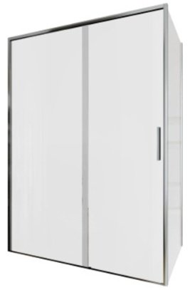 Душевое ограждение KABINKA.KZ двухстенное AE65-140x90-CT, 1400х1900 мм