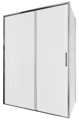 Душевое ограждение KABINKA.KZ двухстенное AE65-140x90-CT, 1400х1900 мм