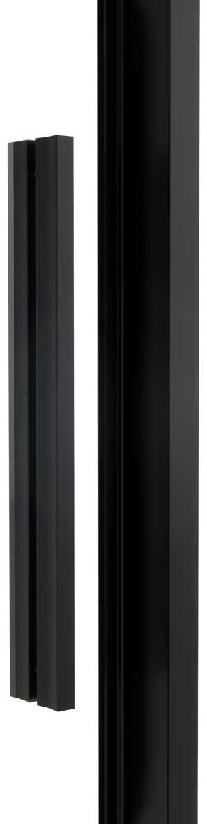 Душевое ограждение KABINKA.KZ одностенное Slim Soft VDS-1SS110CLB, 1100х2000 мм